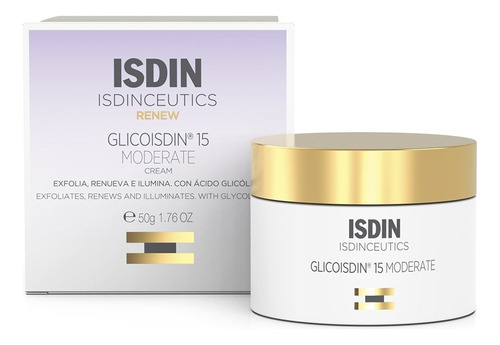 Isdinceutics Glicoisdin Crema 15% Moderate 50 G Tipo de piel Todo tipo de piel