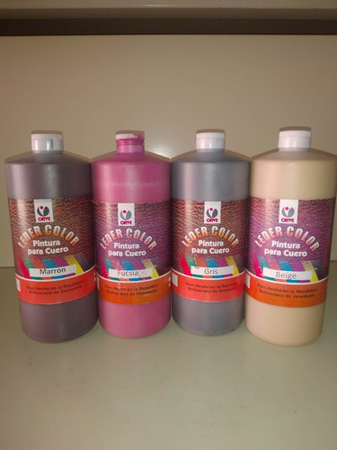 Imagen 4 de 6 de Pintura Para Cuero
