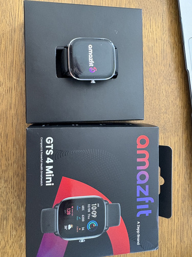 Reloj Smart Watch Amazfit Gts 4 Mini Poco Uso Negro Negro (Usado)