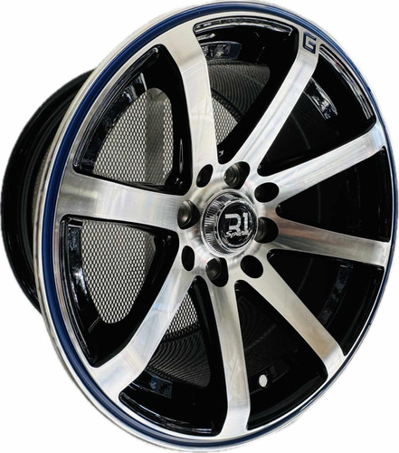 Rines 14x8 4-100 4-114.3 Matiz Chevy Tsuru Mk1 Mk2 Mk3 Azul