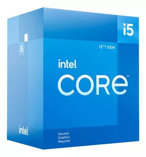 Intel Core I5-12400f Alder Lake Cpu Lga 1700 2.5 Ghz 6-core