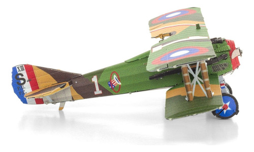 Maqueta Metalica Avion De Combate Spad S.xiii Metal Earth