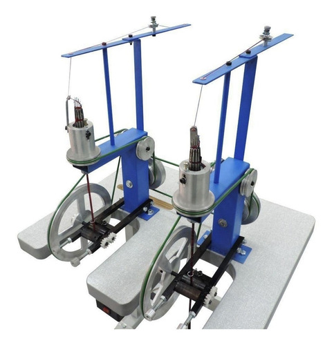Máquina De Fazer Cordão De 12 Agulhas Com 2 Cabeças