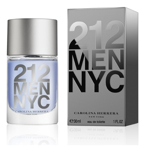 Carolina Herrera 212 Men Eau De Toilette Masculino 30ml