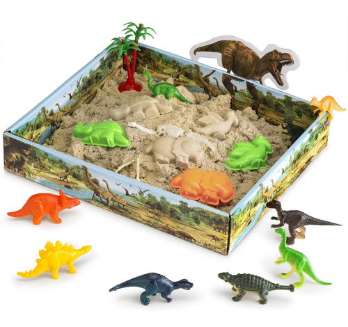 Coolsand 3d Sandbox Dino Discovery Edition El Juego Incluye: