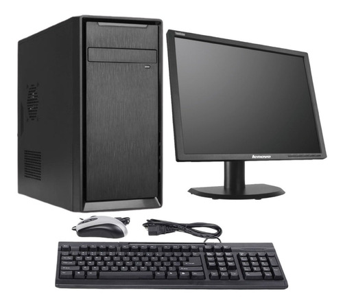 Computadora Cpu Core I5 4gb Ram 240gb Ssd Monitor Tecla Mou