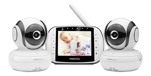 Imagen 1 de 7 de Motorola Monitor De Bebé De Vídeo Mbp36s-2