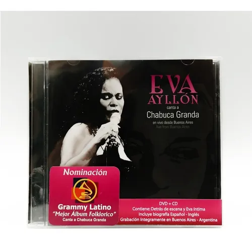 comprar Dvd+cd  Eva Ayllon Canta A Chabuca Granda En Vivo,original