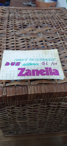  Zanella Due Manual Usuario Y Mantenimiento 