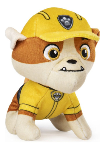 Peluche Paw Patrol: Rubble( 12 Cm)  - Nickelodeon Nickelodeo