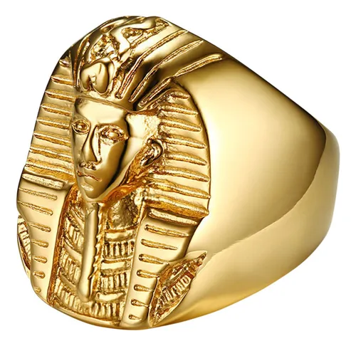 Anillo Vintage Del Faraón Rey Egipcio