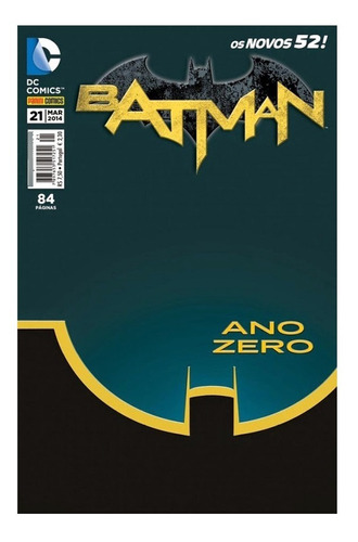 Batman 21 Ano Zero Ação E Mistério Em Gotham City