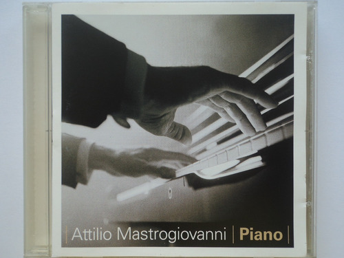 Cd-attilio Mastrogiovanni:piano:original:frete R$16