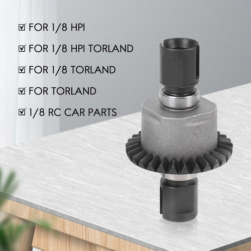 Kit Ensamblado Crystally-diff Gear Para Racing Savage De 1/8
