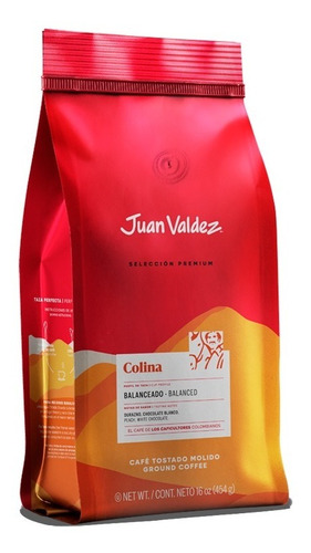 Cafe Colina  Juan Valdez  454g Origen Colombia