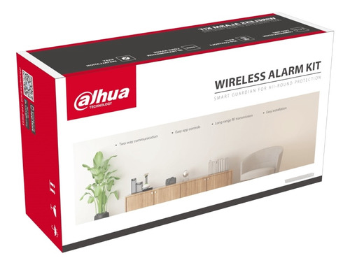 Kit Alarma Inalámbrica Dahua Red/wifi/4g Art-arc3000h-03-fw2