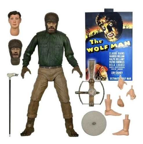 Neca The Wolf Man Ultimate Wolf Man