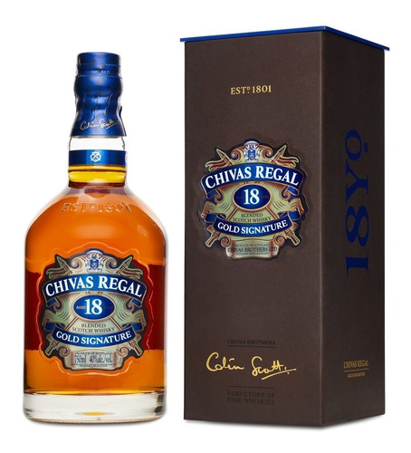 Whisky Chivas Regal 18 Años 750ml