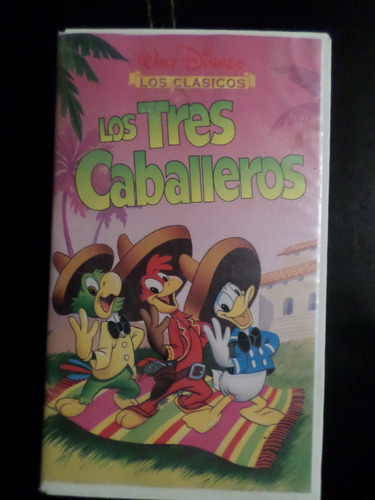 Los Tres Caballeros - Vhs Original