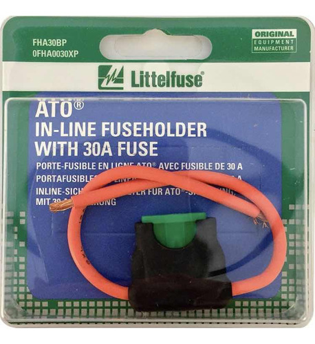 Porta Fusible Automotriz Awg 12 Estándar Atc Ato Littelfuse