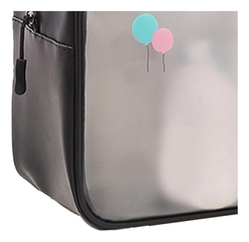 Neceser Pu Pvc Transparente Dibujos Animados De Mano