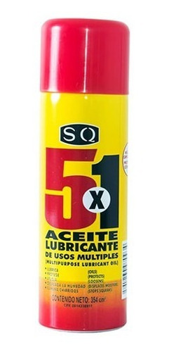 Spray 5x1 Aceite Lubricante Sq 235cc