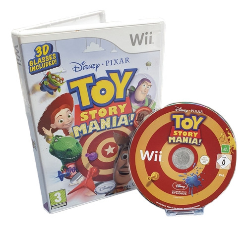 Toy Story Mania Juego Nintendo Wii Original Completo