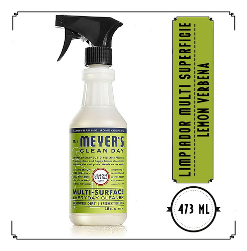 Limpiador Multiusos Líquido Mrs. Meyers Clean Day Lemon Verbena 473ml