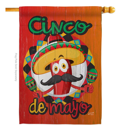 Angeleno Heritage Chili Cinco De Mayo House Flag Summer Part