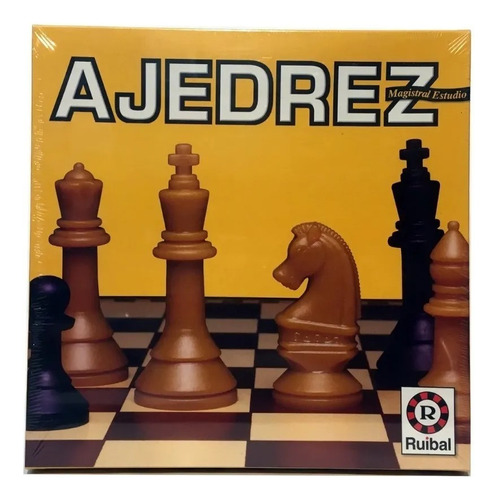 Juego De Mesa Ajedrez Magistral Estudio Original Ruibal Full