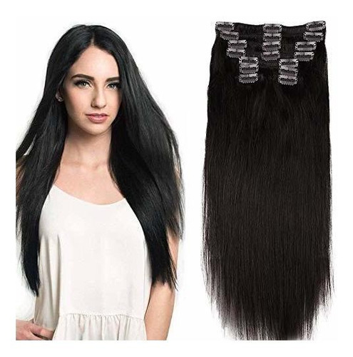 Extensiones De Cabello - Clip In Hair Extensions Remy Hair F