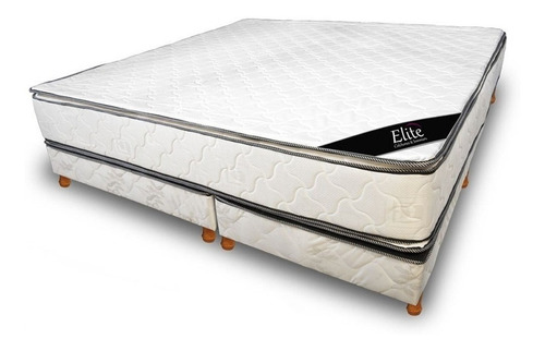 Sommier Elite Suavidad Queen de 190cmx160cm  blanco