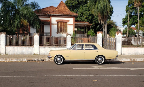 Chevrolet Opala De Luxo 4100 1977 Placa Preta Ar