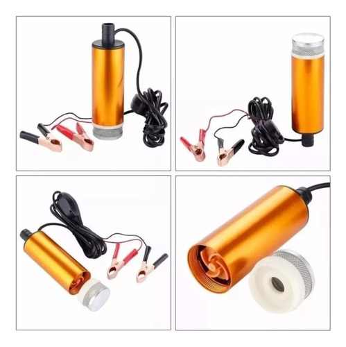 Bomba Agua Disel Keroseno 12 V 1800 L/h