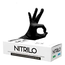 Comprar Guantes De Nitrilo Libres De Látex Y Polvo 100 Pz Uniseal M