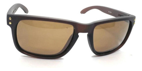 Oculos De Sol Polarizado Holbrook Marrom Lente Marrom Uv400