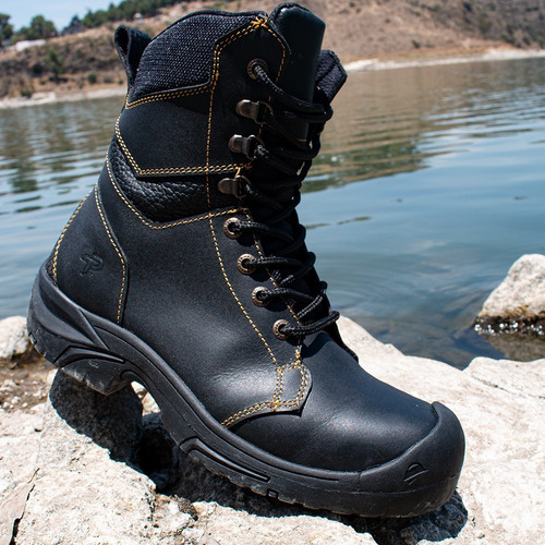 Imagen 7 de 10 de Calzado Seguridad Ten-pac Cuarto De Bota Western Color Negro