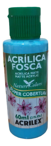 Tinta Acrílica Fosca Acqua Marina - 803 - Acrilex - 60ml