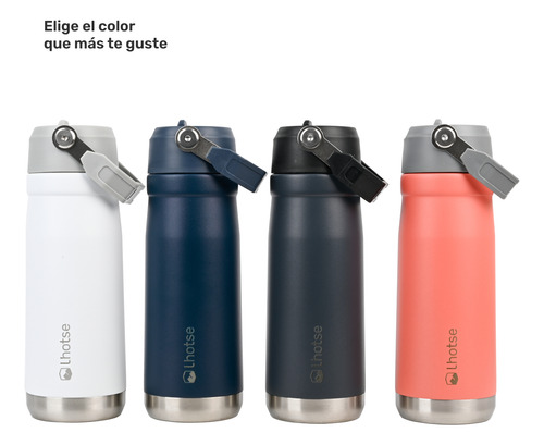 Botella Térmica Insulada Lhotse Adventure 650ml Rosado