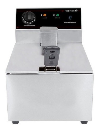 Freidora industrial Turboblender TB-FR6V1 6L acero inoxidable 220V