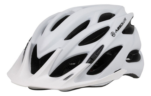 Capacete Ciclismo Wild Branco Led Traseiro Tam. G Absolute Tamanho Único