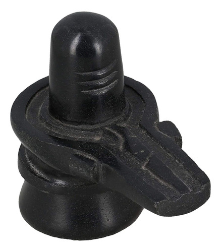 Hindu Dio Shiva Lingam Estatua Para Puja Talla Viaje