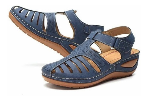 Sandalias Ortopédicas Con Plataforma Y Tacón Alto Para Mujer