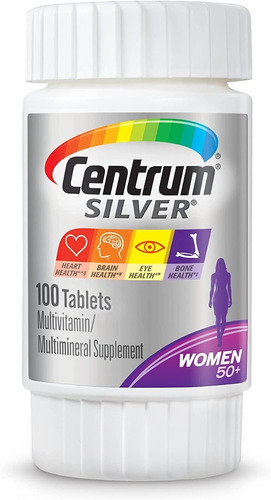 Centrum Silver Mujer + 50 - Unidad a $1150