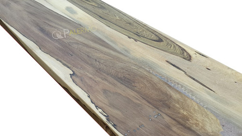 Mesada Tabla Barra Desayunador 38x120cm, Madera Guayubira