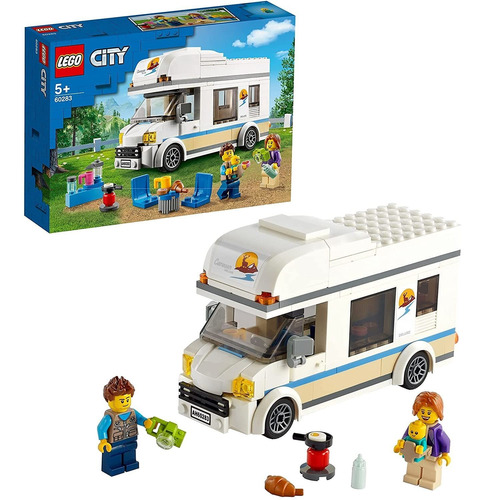 Lego® City Autocaravana De Vacaciones 190 Piezas 60283