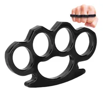 Comprar Cathit Boxer Manopla De Acero Sólido, Puño Americano Nudillera Artículo Táctico, Tamaño Estándar Unisex Manopla Negra De Defensa Personal Mujer