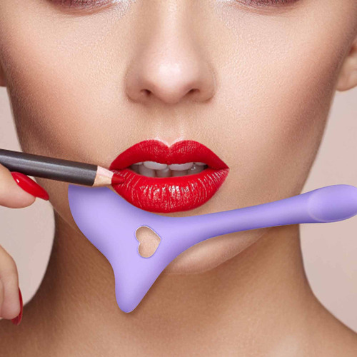 Delineador De Ojos De Silicona Y Lápiz Labial X For Facilit