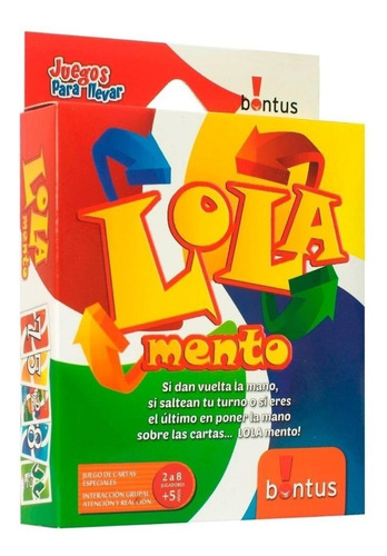 Bontus Juego De Cartas Lola Mento - Playking 