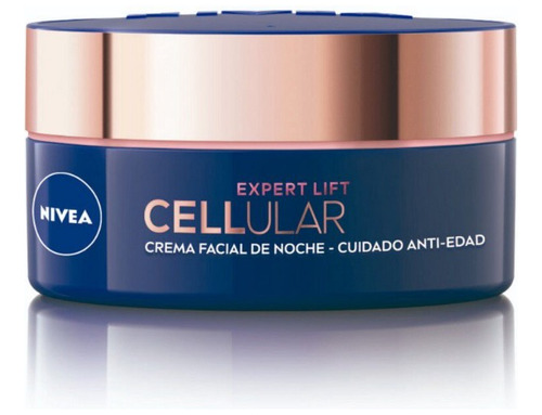 Crema Facial De Noche Antiedad Nivea Expert Filler Cellular 